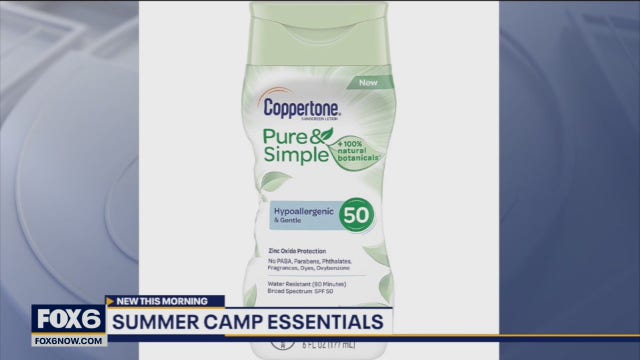 Must-have items for summer camp
