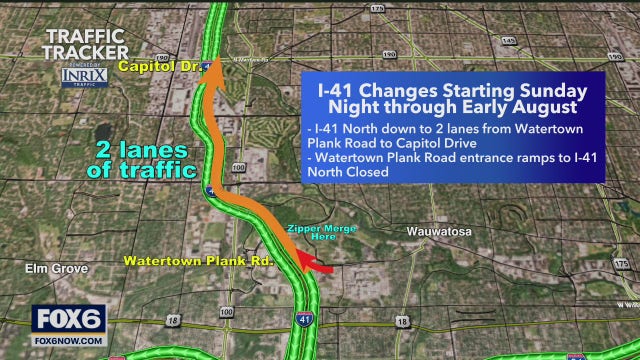Changes coming to Zoo Interchange, North Leg Project closures