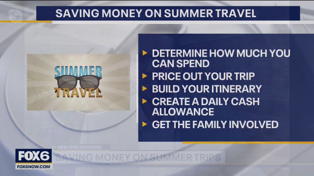 Save money on your summer travel