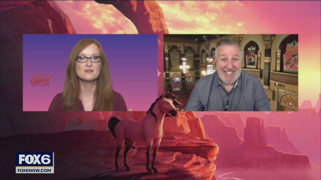 Gino talks with director of new film 'Spirit Untamed'