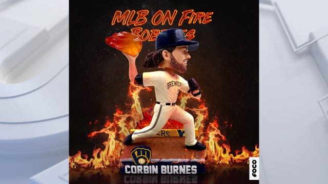 Brewers Corbin Burnes bobblehead released