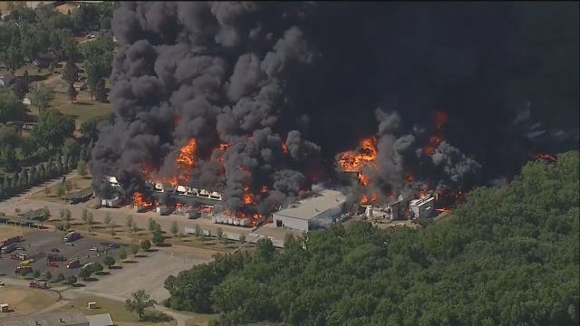 Feds inspected Illinois chemical plant weeks before blast