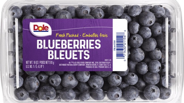 Dole recalls blueberries due to potential cyclospora contamination