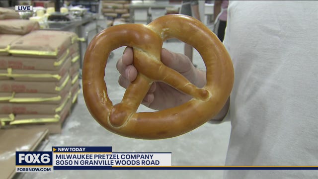 If you love eating giant soft pretzels Brian has a treat for you