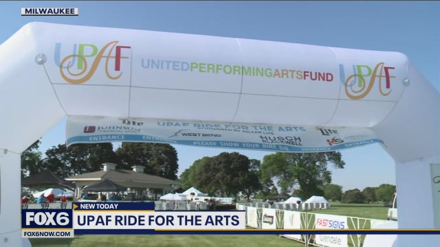 UPAF Ride for the Arts at Milwaukee's lakefront