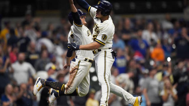 Brewers score 10 in 8th, beat Cubs 14-4 for 6th straight win