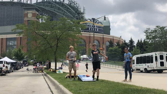 Re-opening Day for the Brewers at American Family Field