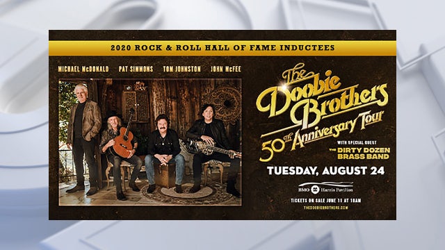 The Doobie Brothers: Concert set for BMO Harris Pavilion on Aug. 24