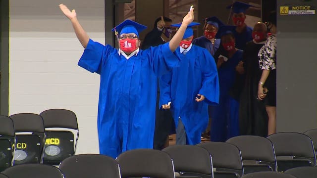 In-person MPS graduation for Class of 2021