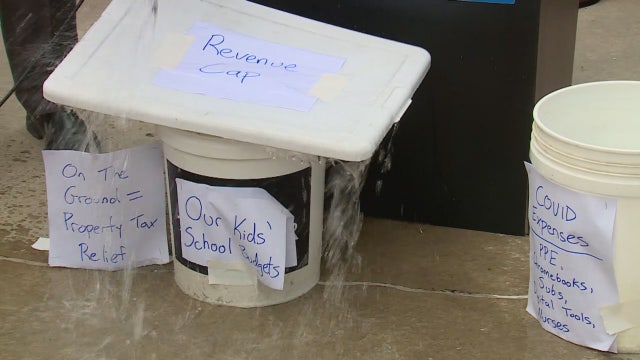 School leaders protest K-12 funding plan presented by Republicans