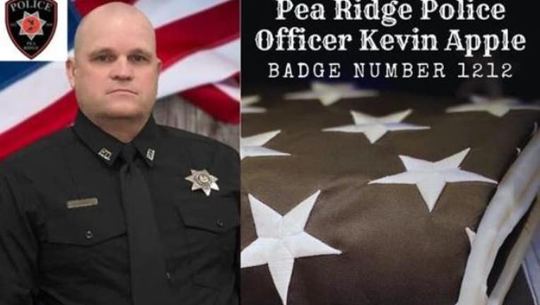 Pea Ridge Police Officer Kevin Apple (Credit: Benton County Sheriff's Office)