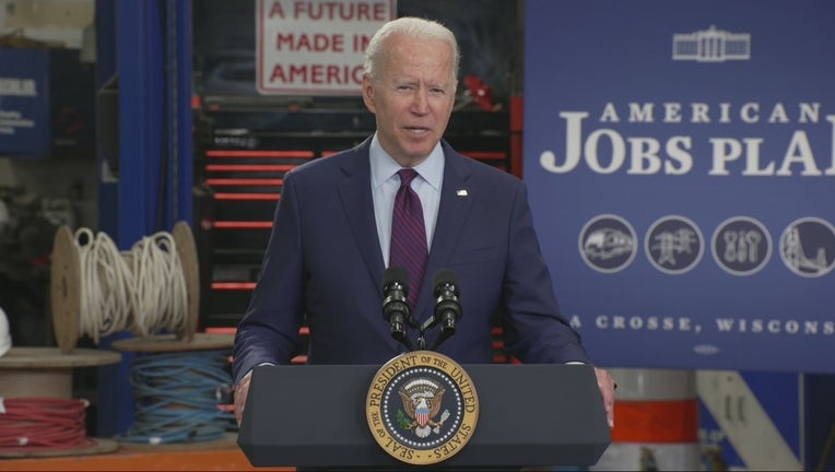 President Biden visits La Crosse, Wisconsin