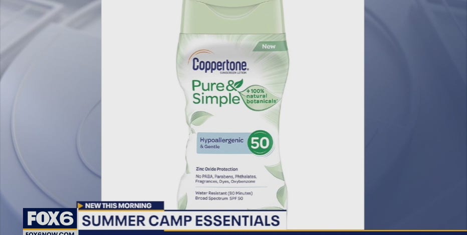 Must-have items for summer camp