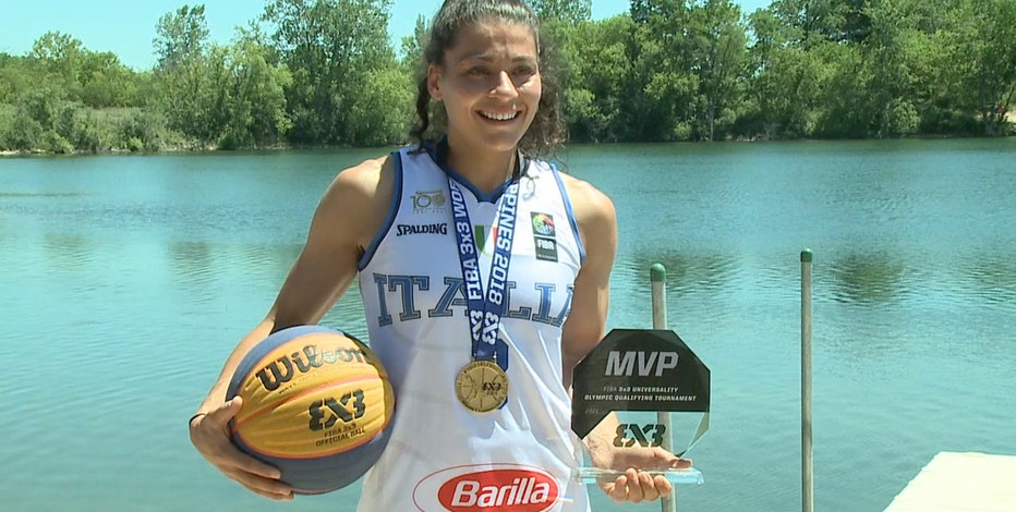 Badgers basketball alumna taking Olympic court for Italy