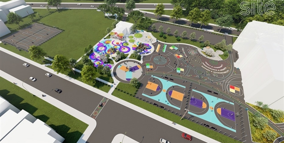 Groundbreaking for Milwaukee Recreation playfield on north side