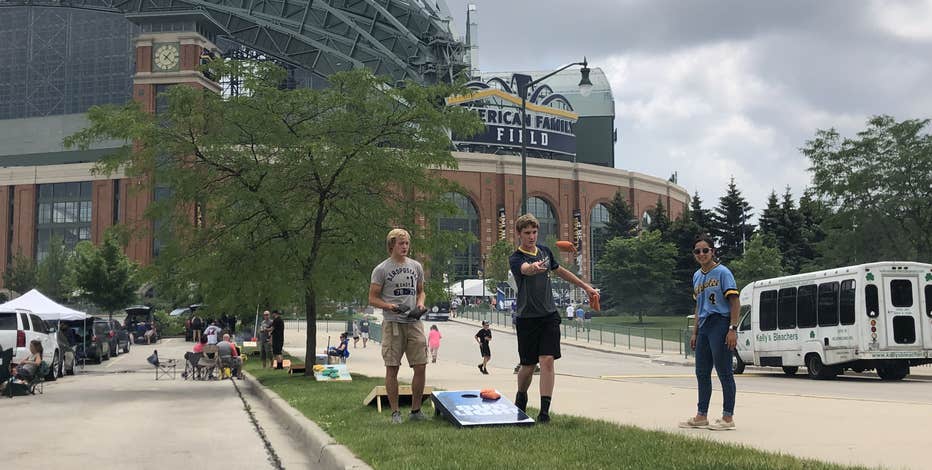 Re-opening Day for the Brewers at American Family Field
