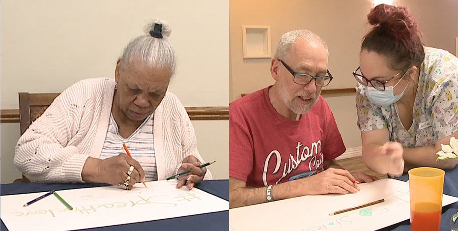 Wisconsin senior living home's postcard project to spread joy
