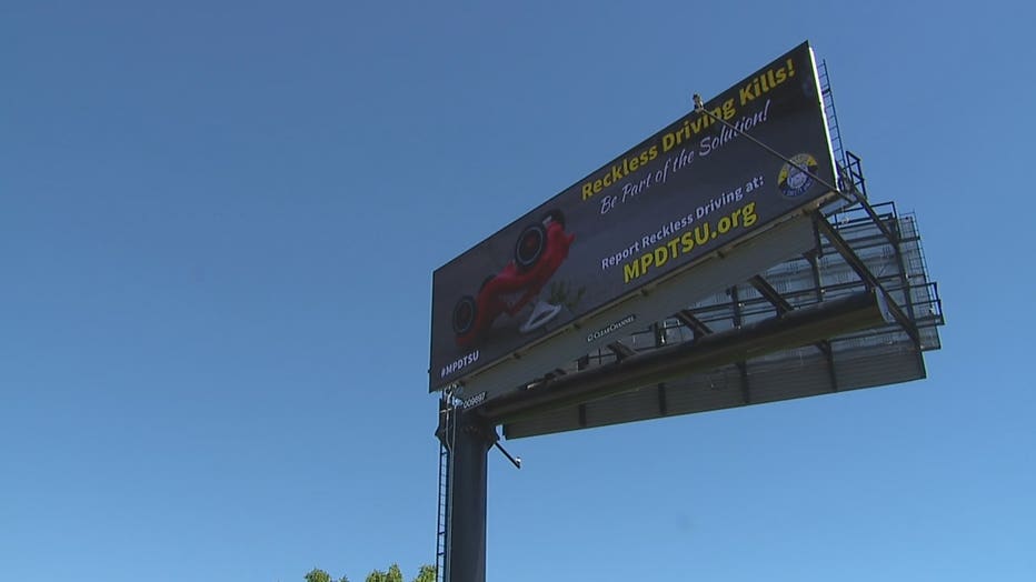 Reckless driving billboard campaign