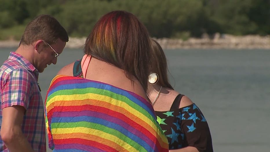 Bradford Beach pride party