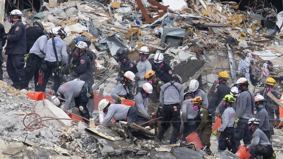 Over One Hundred Missing After Residential Building In Miami Area Partially Collapses