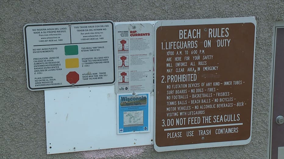 Racine beaches
