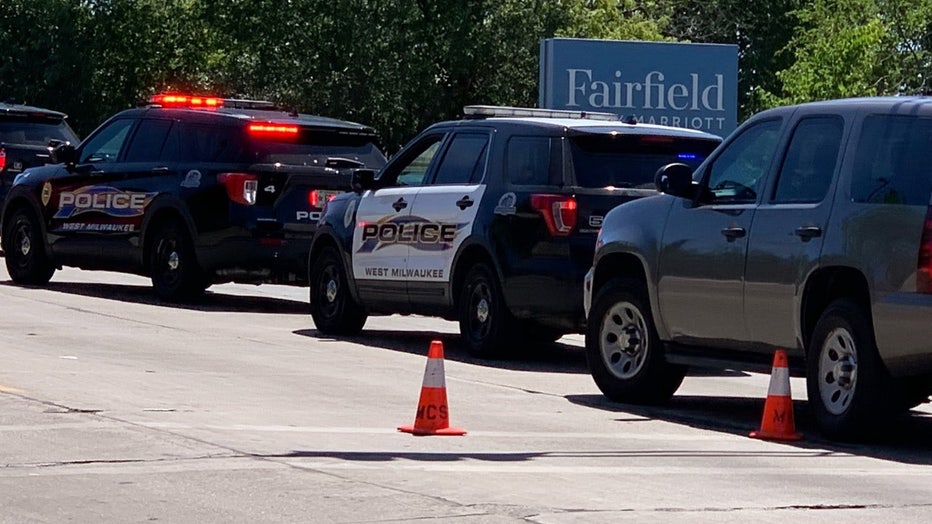 Law enforcement activity near 41st and National Avenue, Milwaukee