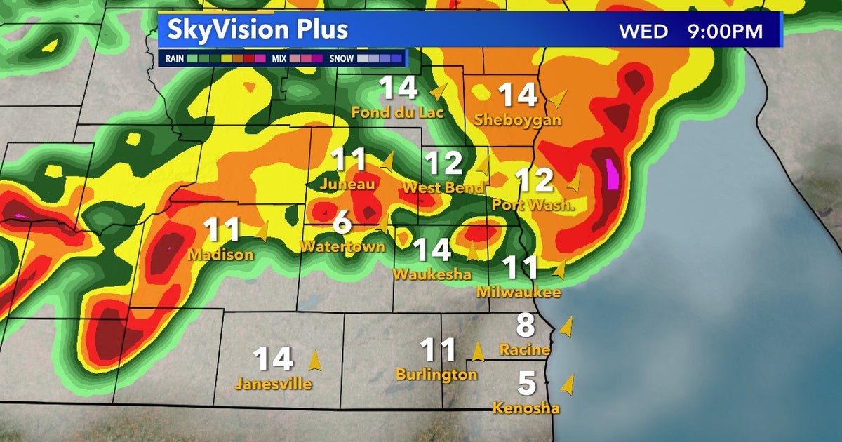 Strong to severe storms possible Wednesday afternoon, overnight | FOX6 ...