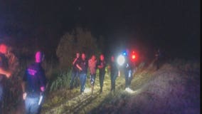 New Berlin pursuit, crash leads to arrest of man in pond