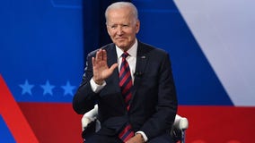 Biden says pandemic goes on for unvaccinated, shots 'gigantically important'