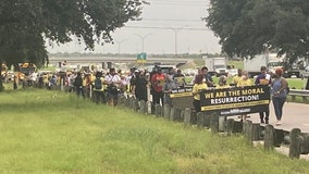 Activists embark on voting rights march across Central Texas