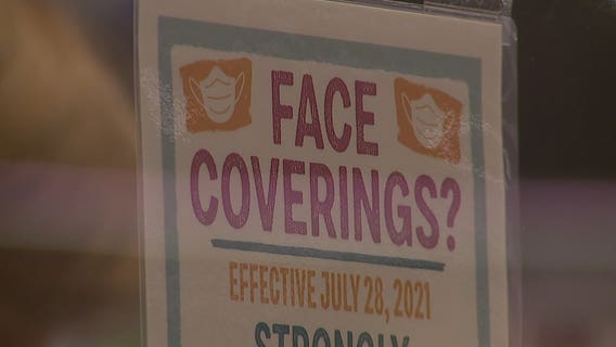 Masks back at Metcalfe's Market in Wauwatosa