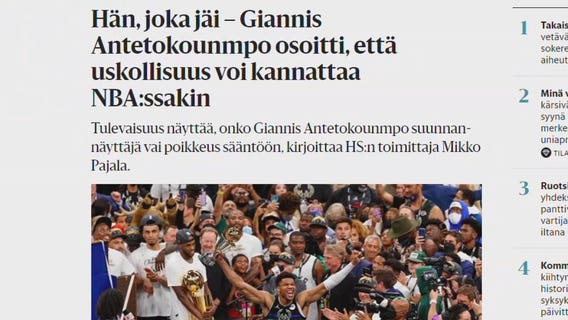 Bucks' championship win puts Milwaukee on international stage