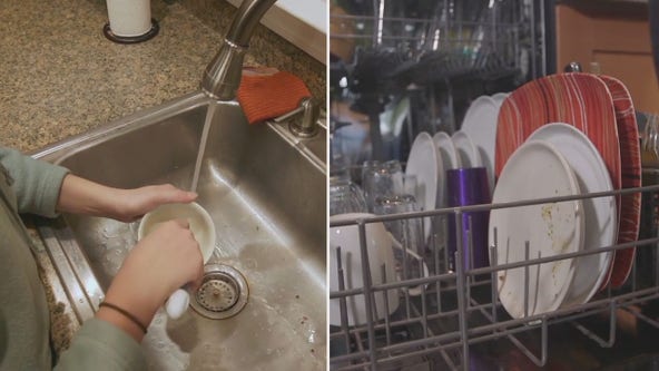 Get spotless dishes by using less water
