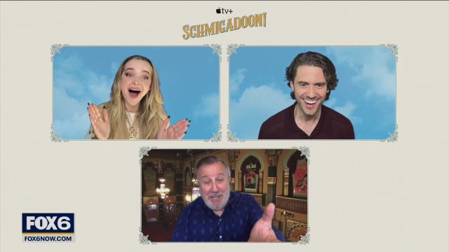 Gino talks with cast of Apple TV+ series 'Schmigadoon'