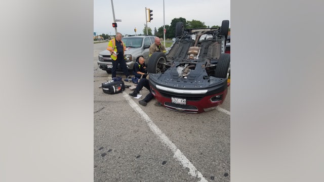 Mount Pleasant crash leaves 1 hurt, another cited