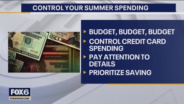 Summer spending: Tips to stay on track