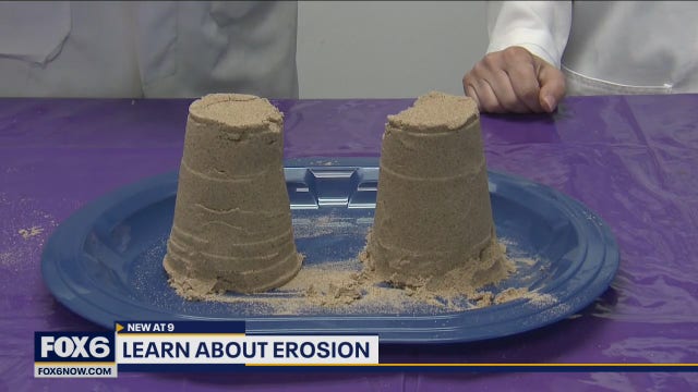 Experiment explains how erosion works
