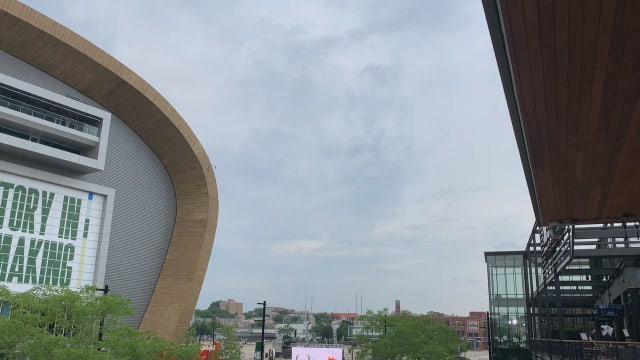 Weather delays Deer District opening, Bucks fans undeterred