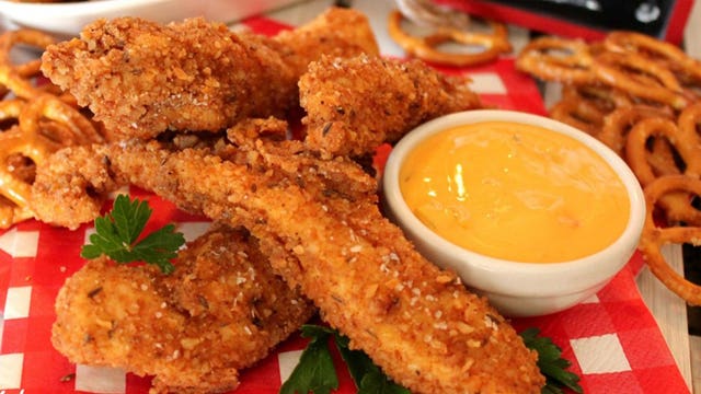 Mouth watering pretzel fried chicken recipe to celebrate National Fried Chicken Day