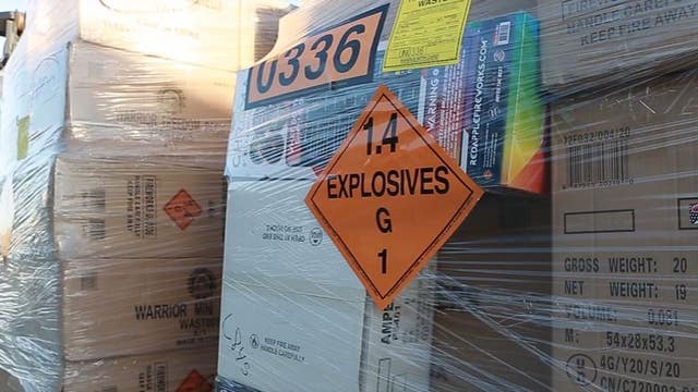 Nearly 80,000 pounds of illegal fireworks seized along California-Nevada border