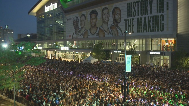 Bucks fans excited to have team return to Fiserv Forum
