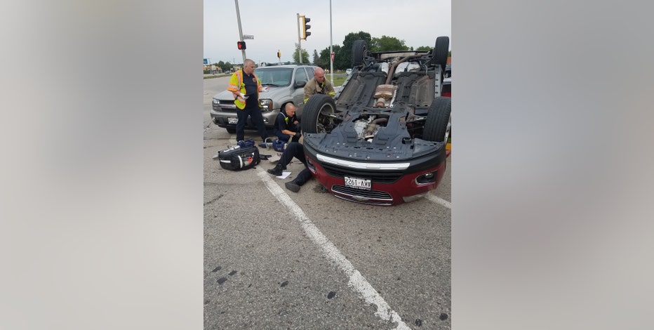 Mount Pleasant crash leaves 1 hurt, another cited