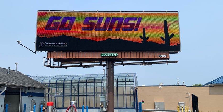 'Go Suns' billboard in Milwaukee, Bucks fans say, 'What the heck?'