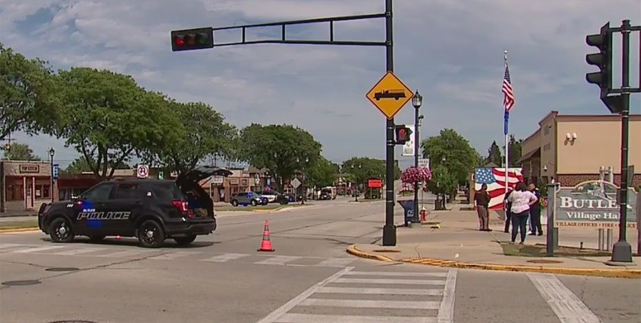 Road rage shooting outside Butler Village Hall, police say