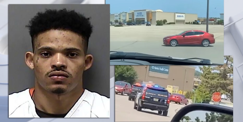 Racine man accused of threats against woman, fleeing police