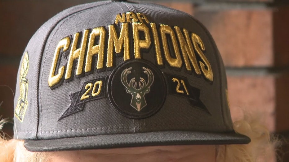 bucks champs hat