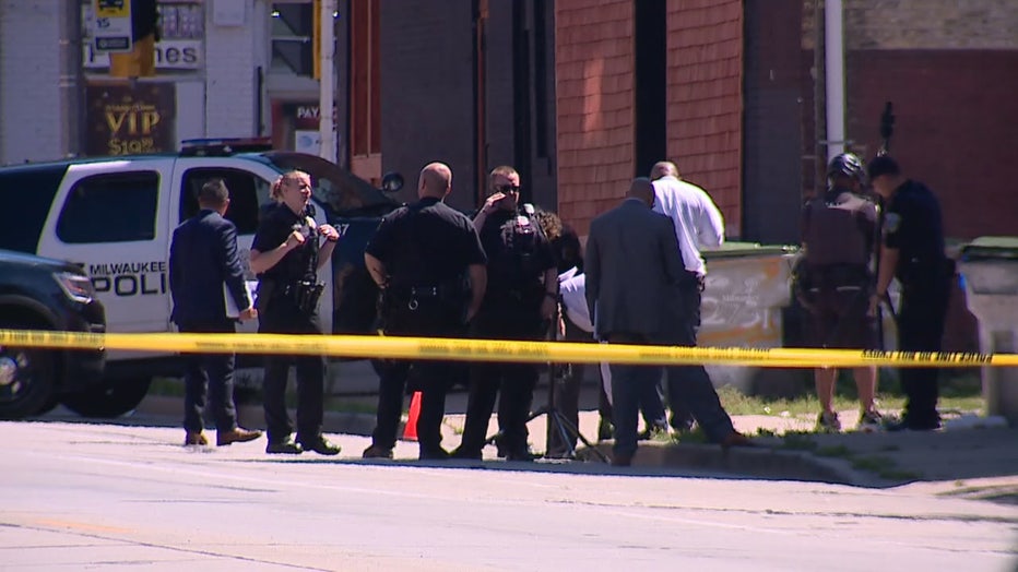 Homicide investigation at Holton and Center, Milwaukee