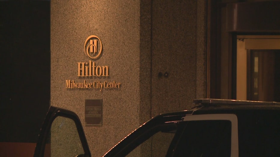 Attempted robbery, shooting at Hilton Milwaukee City Center