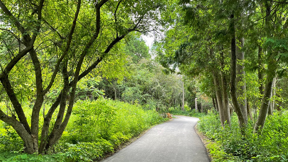 New paved Discovery Trail 