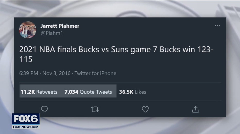 Wisconsin Student Predicted Bucks Suns Nba Finals 5 Years Ago